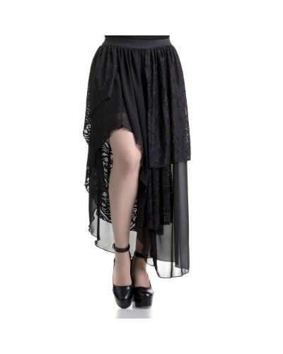 Skirt with Tulle and Lace
