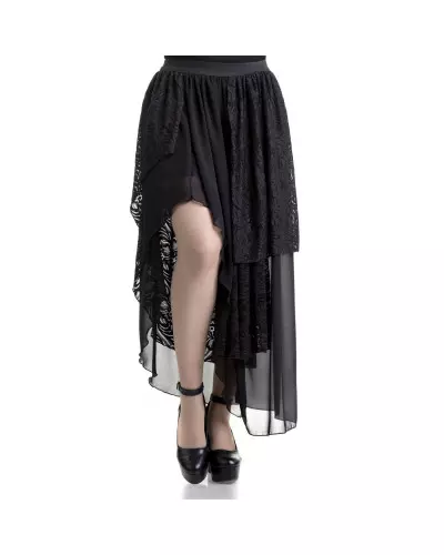 Skirt with Tulle and Lace