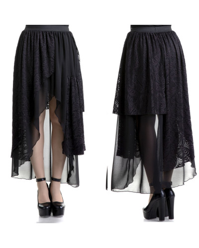 Skirt with Tulle and Lace