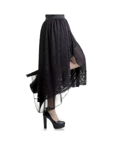 Skirt with Tulle and Lace