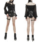 T-Shirt with Sleeves Made of Tulle