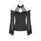 T-Shirt with Sleeves Made of Tulle