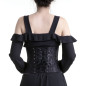 Corset Serre-Taille avec Brocart