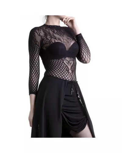 High Skirt with Belt from Punk Rave Brand at €45.00