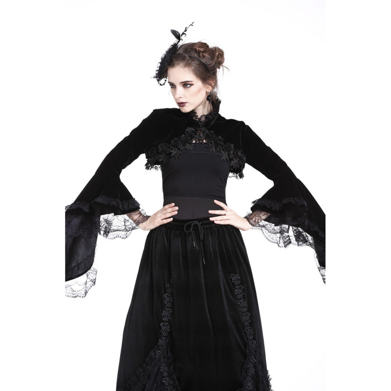 Bolero com Mangas Compridas