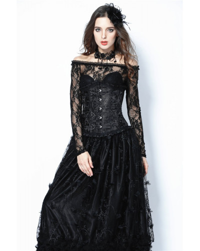 Corset Underbust com Brocado