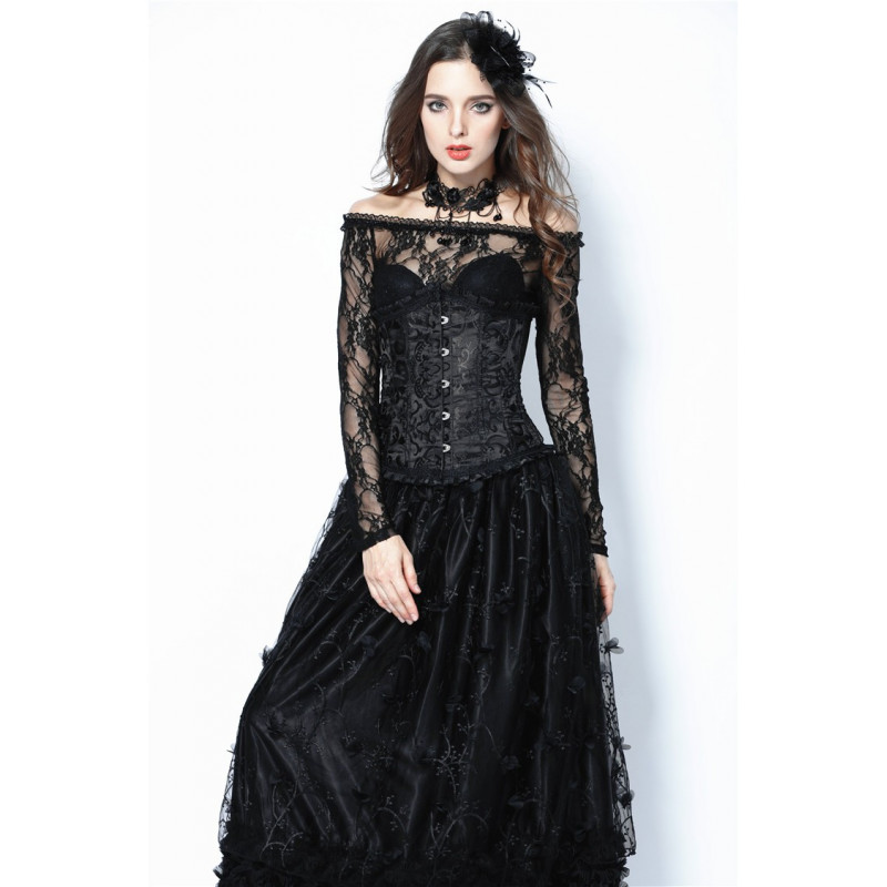 Corset Underbust com Brocado