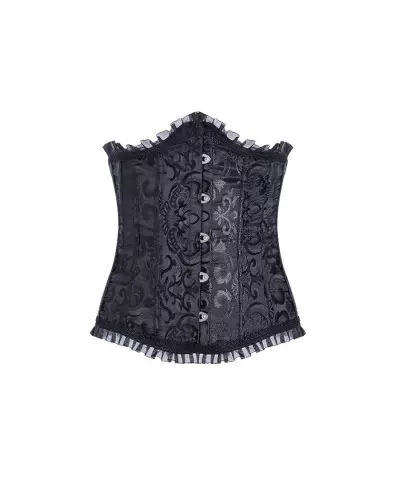 Corset Serre-Taille avec Brocart de la Marque Dark in Love à 31,00 €