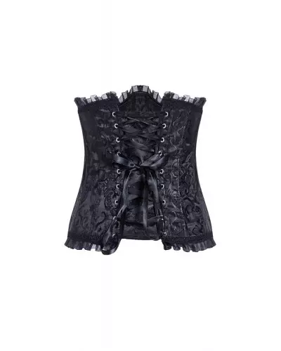 Corset Serre-Taille avec Brocart de la Marque Dark in Love à 31,00 €