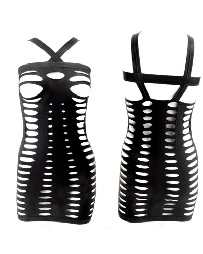 vestido con agujeris
