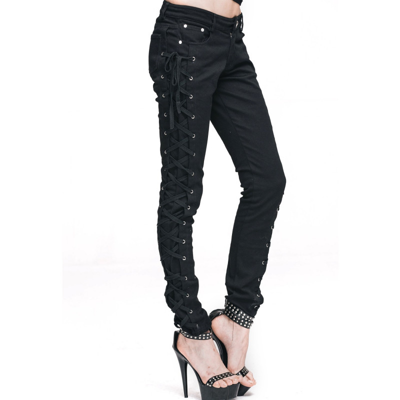 pantalones con cruzados