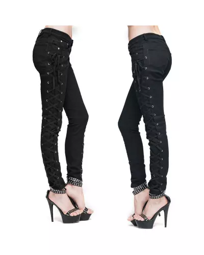 Pantalón con Cruzados marca Devil Fashion a 64,79 €