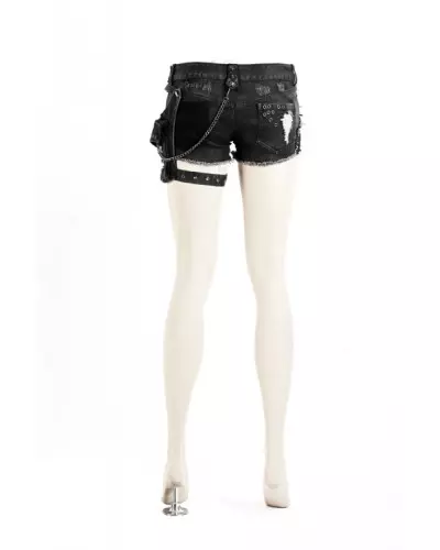 Asymmetric Shorts from Punk Rave Brand at €67.00