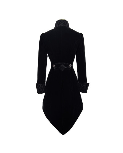 CHAQUETA LARGA CON BOTONES