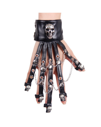 guante con calavera