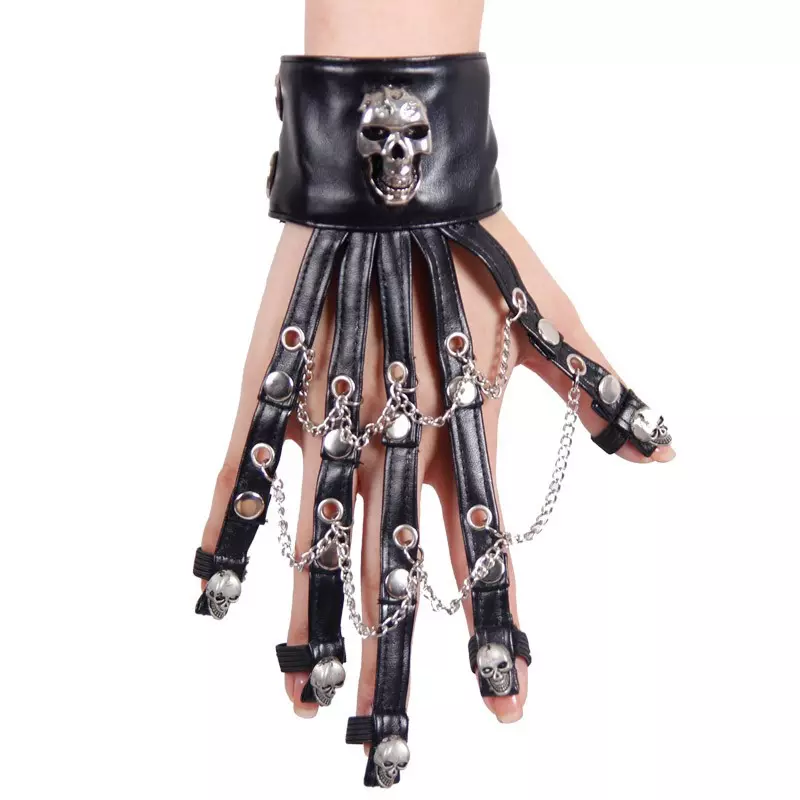 Gloves with Skulls from Devil Fashion Brand at €29.00