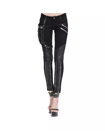 Black Pants with Pocket from Devil Fashion Brand at €85.00