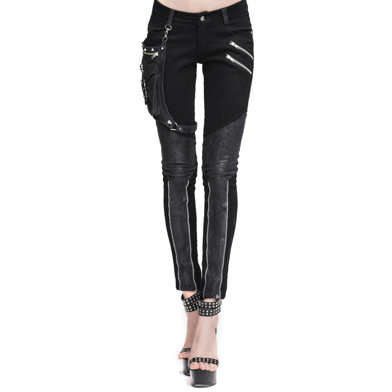 PANTALON GOTICO CON RIÑONERA