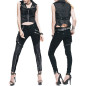 Pantalon Noir avec Poche Pantalon Noir avec Poche