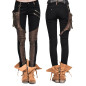 Black and Brown Pants with Pocket Black and Brown Pants with Pocket