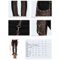 Black and Brown Pants with Pocket Black and Brown Pants with Pocket