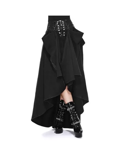 Asymmetric Pants with Lacing from Devil Fashion Brand at €77.50