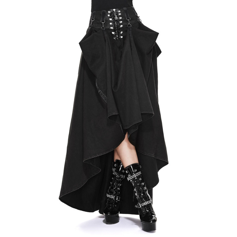 falda gotica larga