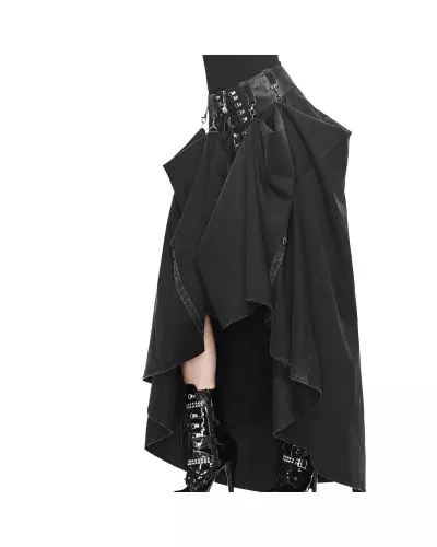 Langer Schwarzer Rock der Devil Fashion-Marke für 97,50 €