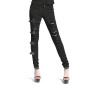 Pantalón Desgarrado con Hebillas