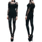 T-Shirt with Lace and Fringes T-Shirt with Lace and Fringes