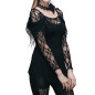 T-Shirt avec Dentelle et Franges T-Shirt avec Dentelle et Franges