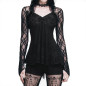 T-Shirt avec Rose et Dentelle T-Shirt avec Rose et Dentelle