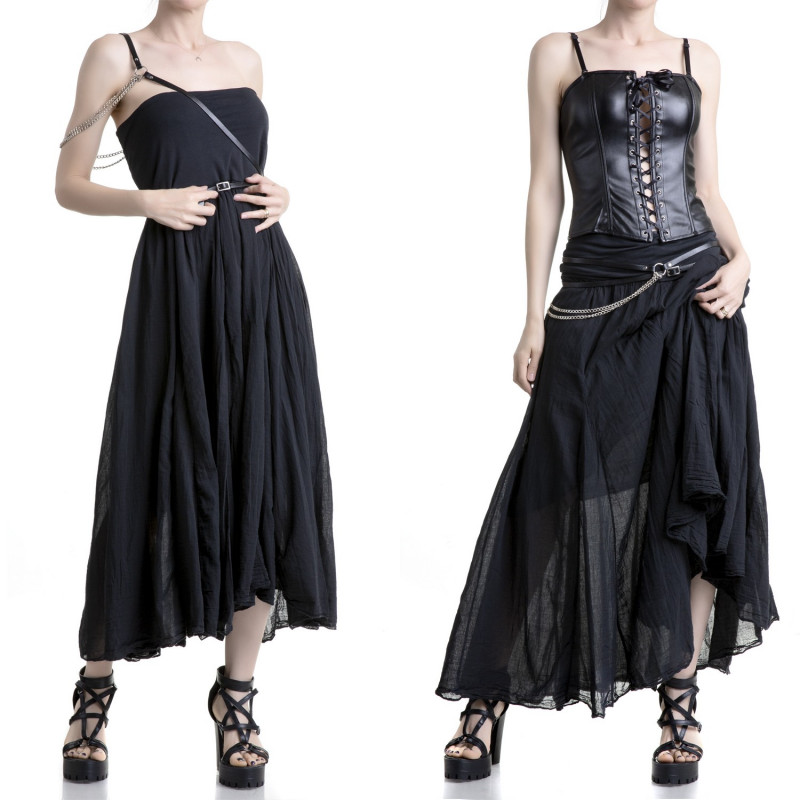 Long Black Skirt