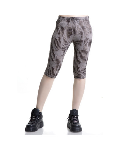 Black Semi-Long Legging