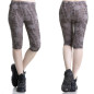 Brown Semi-Long Legging