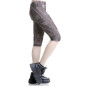 Brown Semi-Long Legging