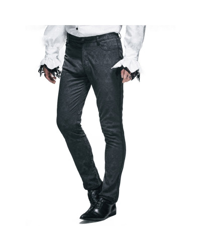 PANTALÓN NEGRO HOMBRE