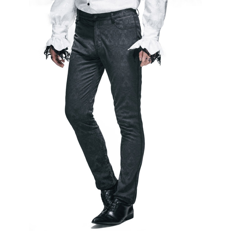 PANTALÓN NEGRO HOMBRE
