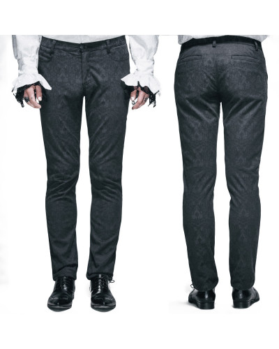 PANTALÓN NEGRO HOMBRE