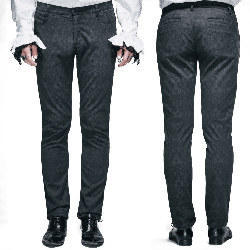 Black Elegant Pants for Men