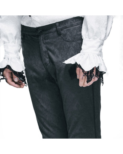 PANTALÓN NEGRO HOMBRE