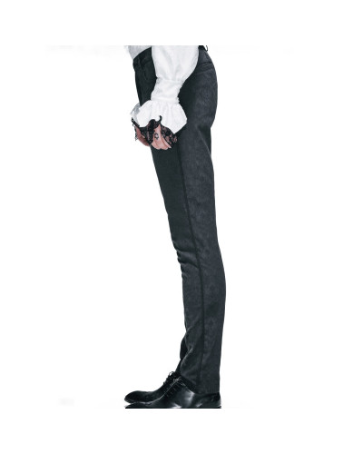 PANTALÓN NEGRO HOMBRE