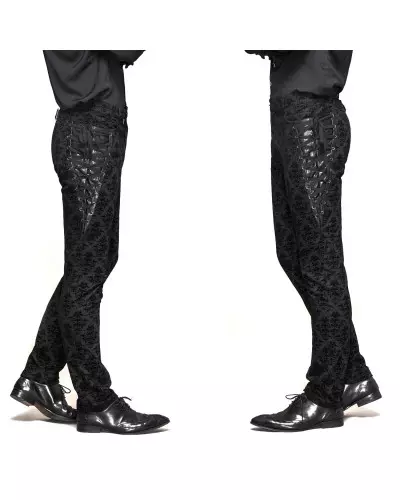 Pants with Lacings for Men from Devil Fashion Brand at €75.00