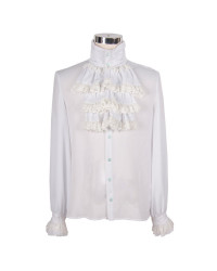 camisa hombre con chorrera