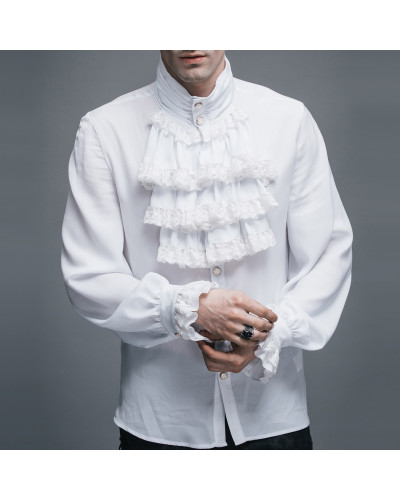 camisa hombre con chorrera