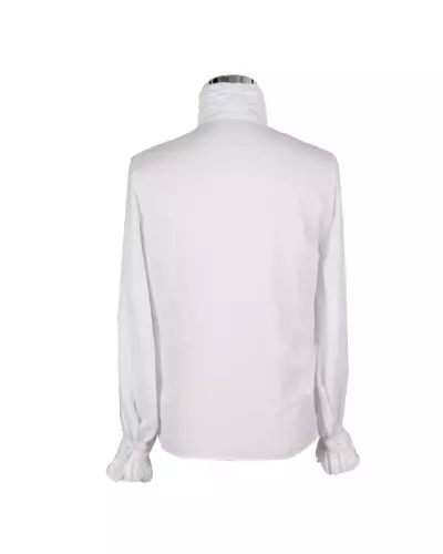 Weißes Hemd mit Rüschenkragen für Männer der Devil Fashion-Marke für 66,50 €