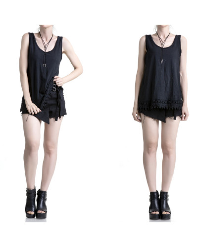 Camiseta con Guipur