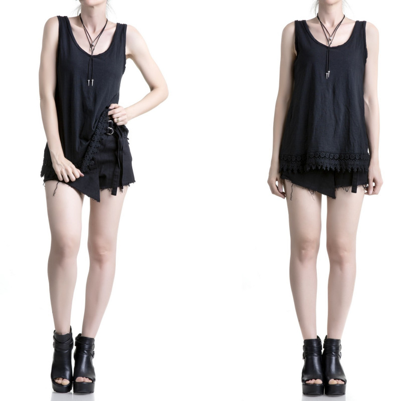 Camiseta con Guipur