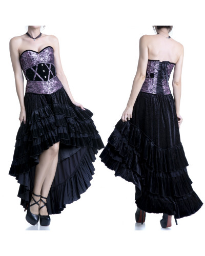 Corset con terciopelo