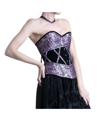 Corset con terciopelo
